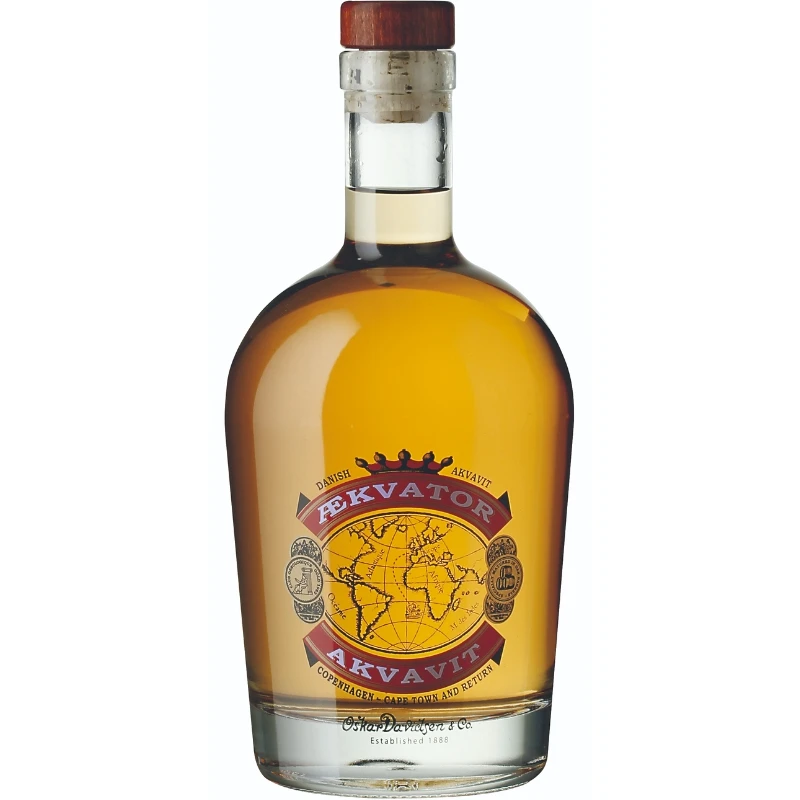 Ækvator Akvavit 70 cl Glasflasche 62172 by ÆKVATOR color Svart
