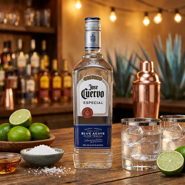 José Cuervo Tequila Especial Silber FL 70 53015 by JOSECUERVO color Svart