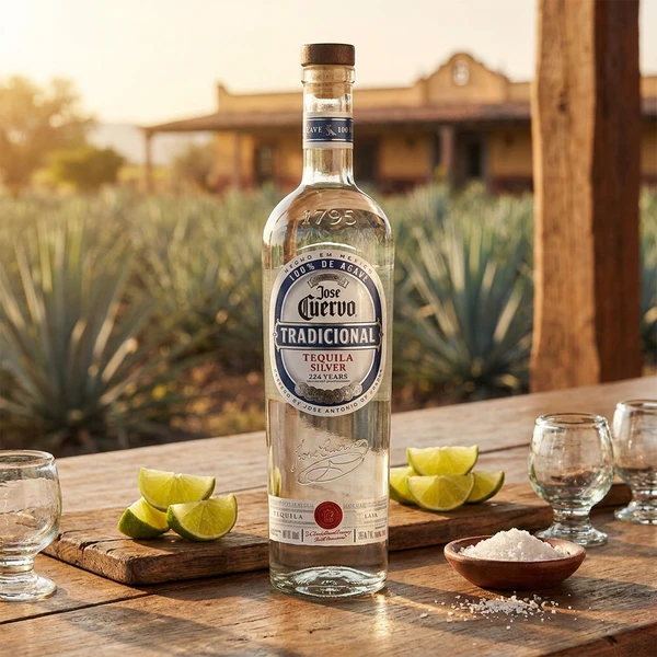 José Cuervo Tequila Tradicional Silber FL 70 53017 by JOSECUERVO color Svart