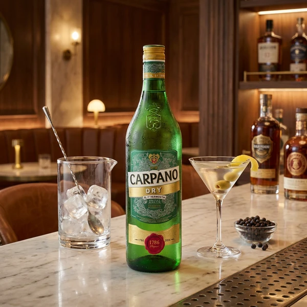 Carpano Dry Vermouth 75 cl 40053 by CARPANO color Svart