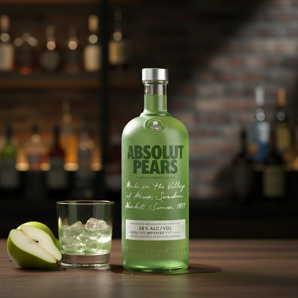 Absolut Vodka Pears 70 cl 52113 by ABSOLUT color Svart