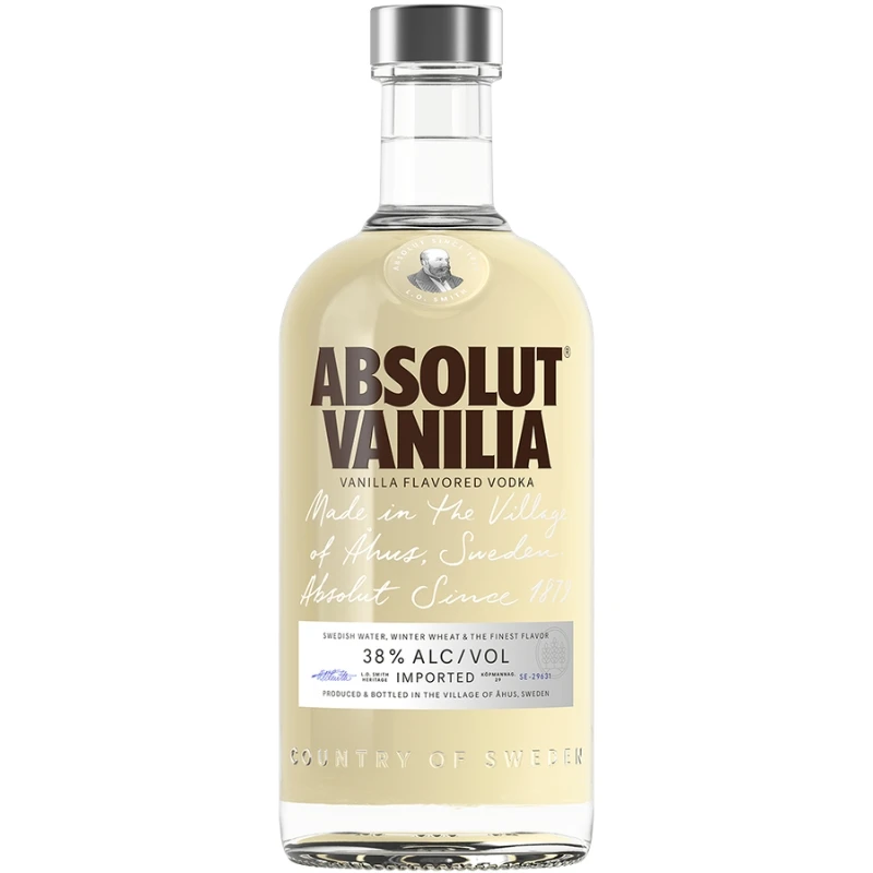 Absolut Vodka Vanilia 70 cl 52058 by ABSOLUT color Svart