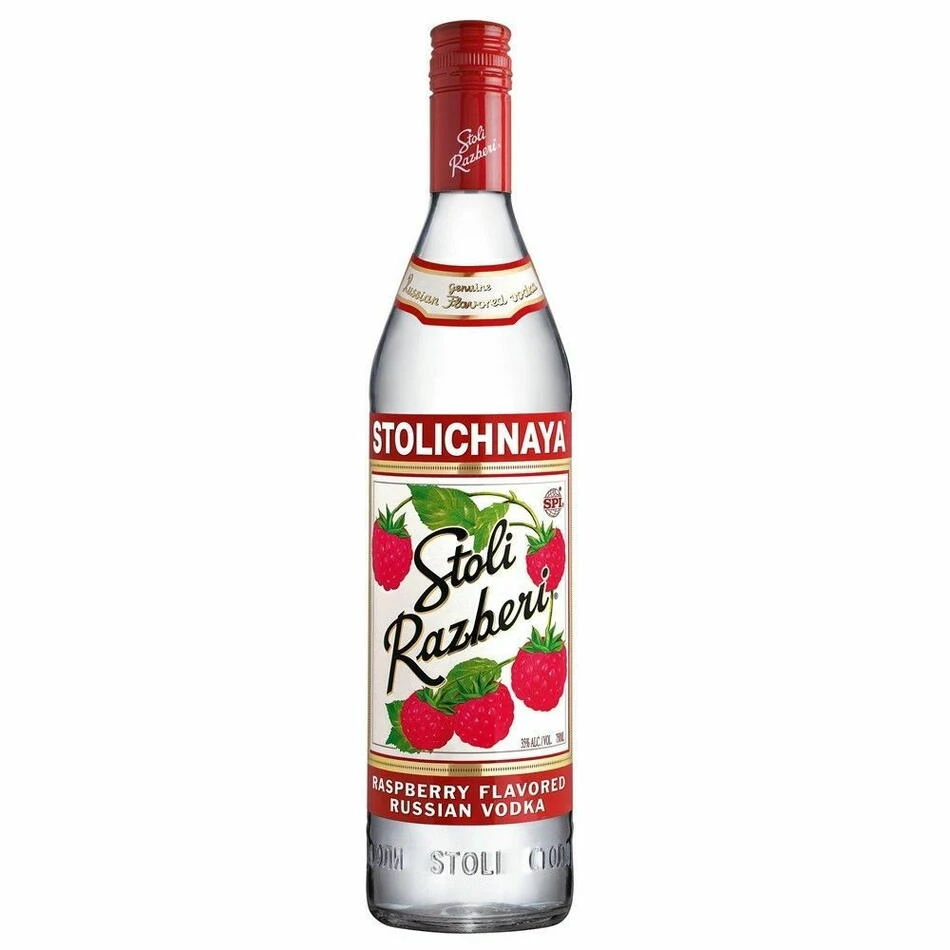 Stolichnaya Vodka Razberi FL 70 52003 by STOLICHNAY color Svart