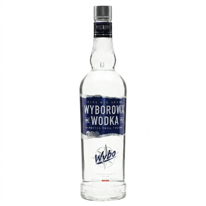 Wyborowa Vodka FL 70 52146 by WYBOROWA color Svart