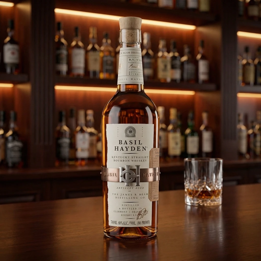 Basil Hayden's Small Batch Kentucky Bourbon 70 cl 58046 by BASILHAYDE color Svart