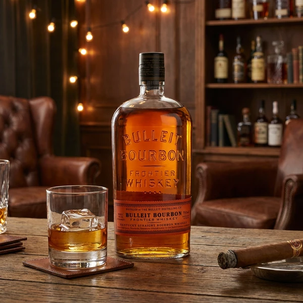 Bulleit Bourbon Whiskey 70 cl 58001 by BULLEIT color Svart