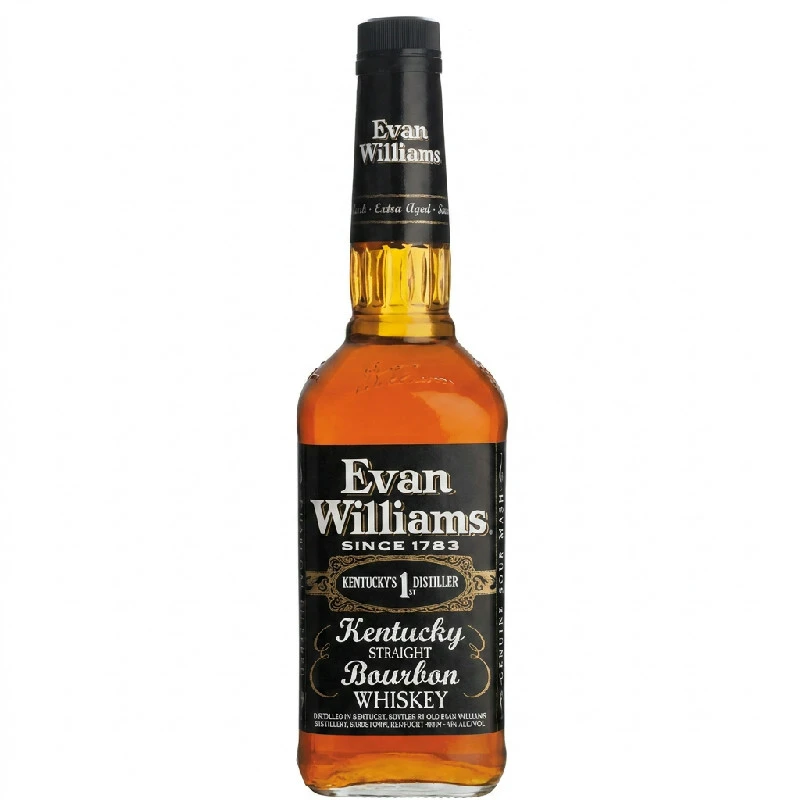 Evan Williams Black Label Bourbon 70 cl 58053 by EVANWILLIA color Svart