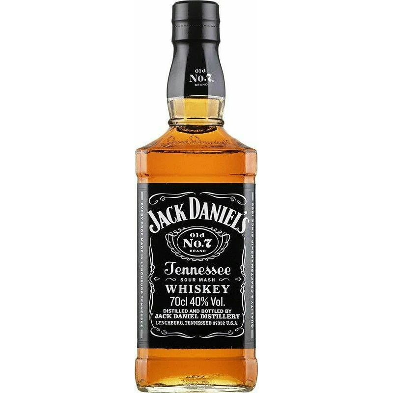 Jack Daniel's Old No. 7 Tennessee Whiskey 70 cl 1000153 by JACKDANIEL color Svart
