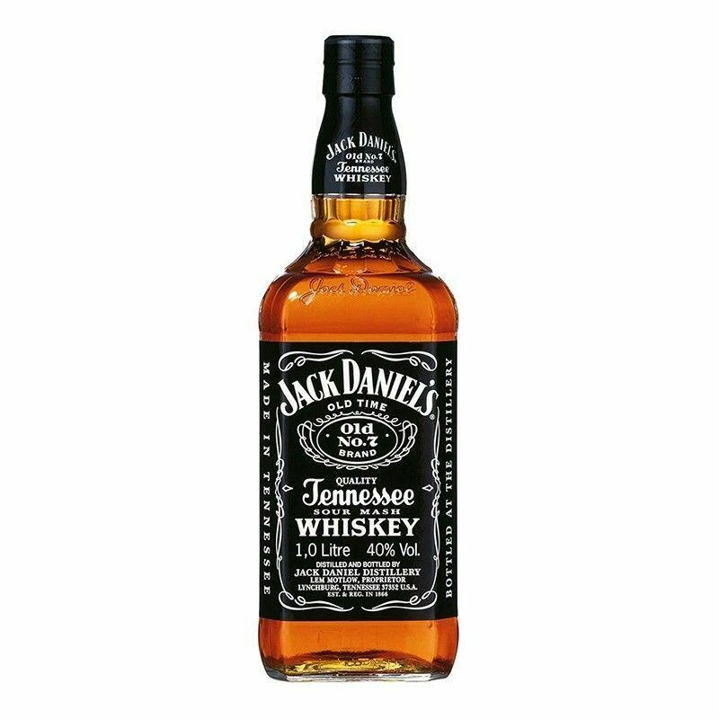 Jack Daniel's Old No.7 Whiskey zum Aufhängen (DB MG) FL 300 58049 by JACKDANIEL color Svart