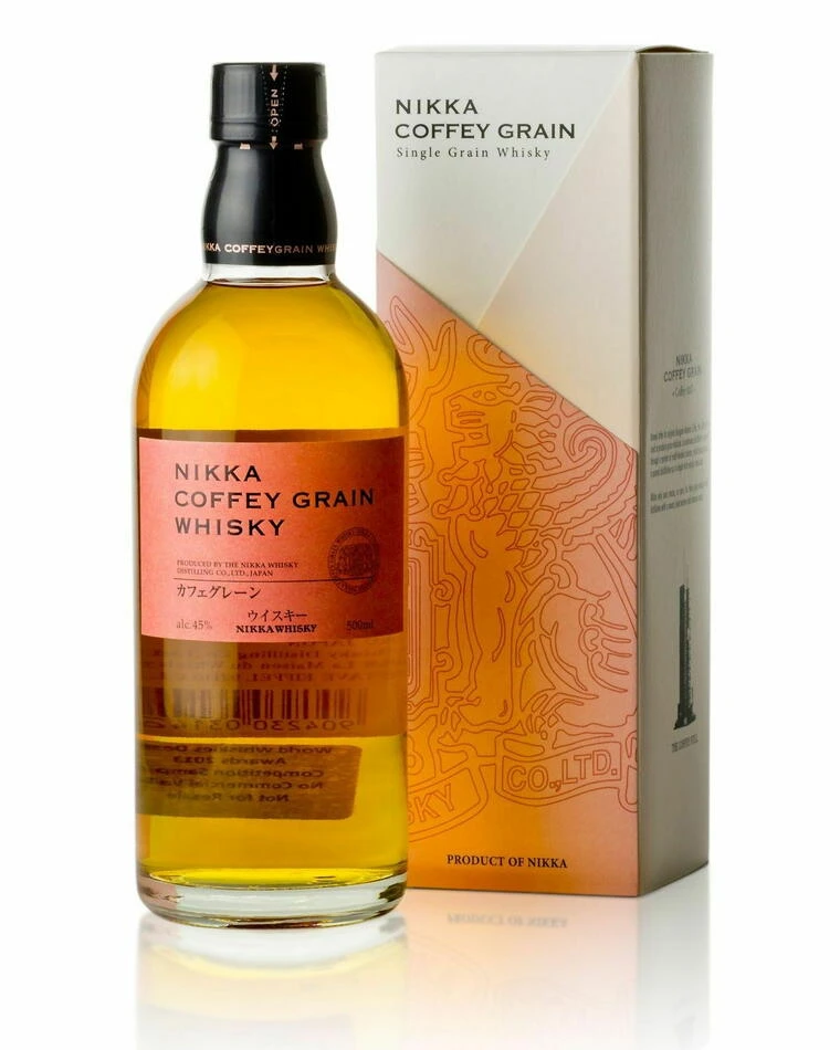 Nikka Coffey Korn Whisky FL 70 59009 by NIKKA color Svart