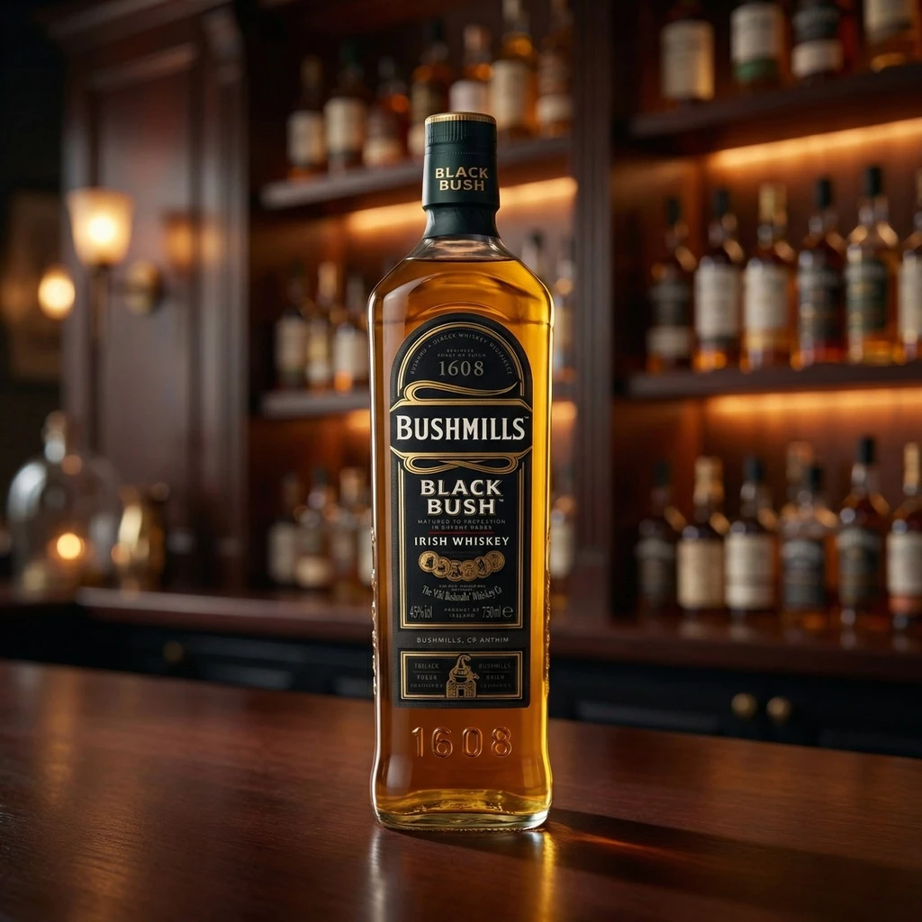 Bushmills "Black Bush" Irish Whiskey 70 cl 57002 by BUSHMILLS color Svart