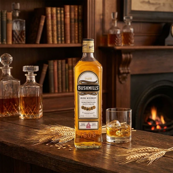 Bushmills Original Irish Whiskey FL 70 57001 by BUSHMILLS color Svart