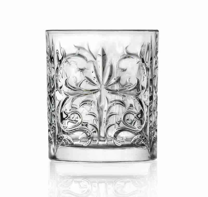 RCR Tattoo Tumbler 33 cl 6er-Set Glas0483 by RCR Glas color Svart
