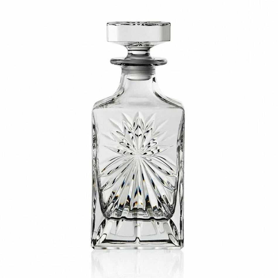 RCR Oasis Karaffe Quadratisch 85 cl Glas0233 by RCR Glas color Svart