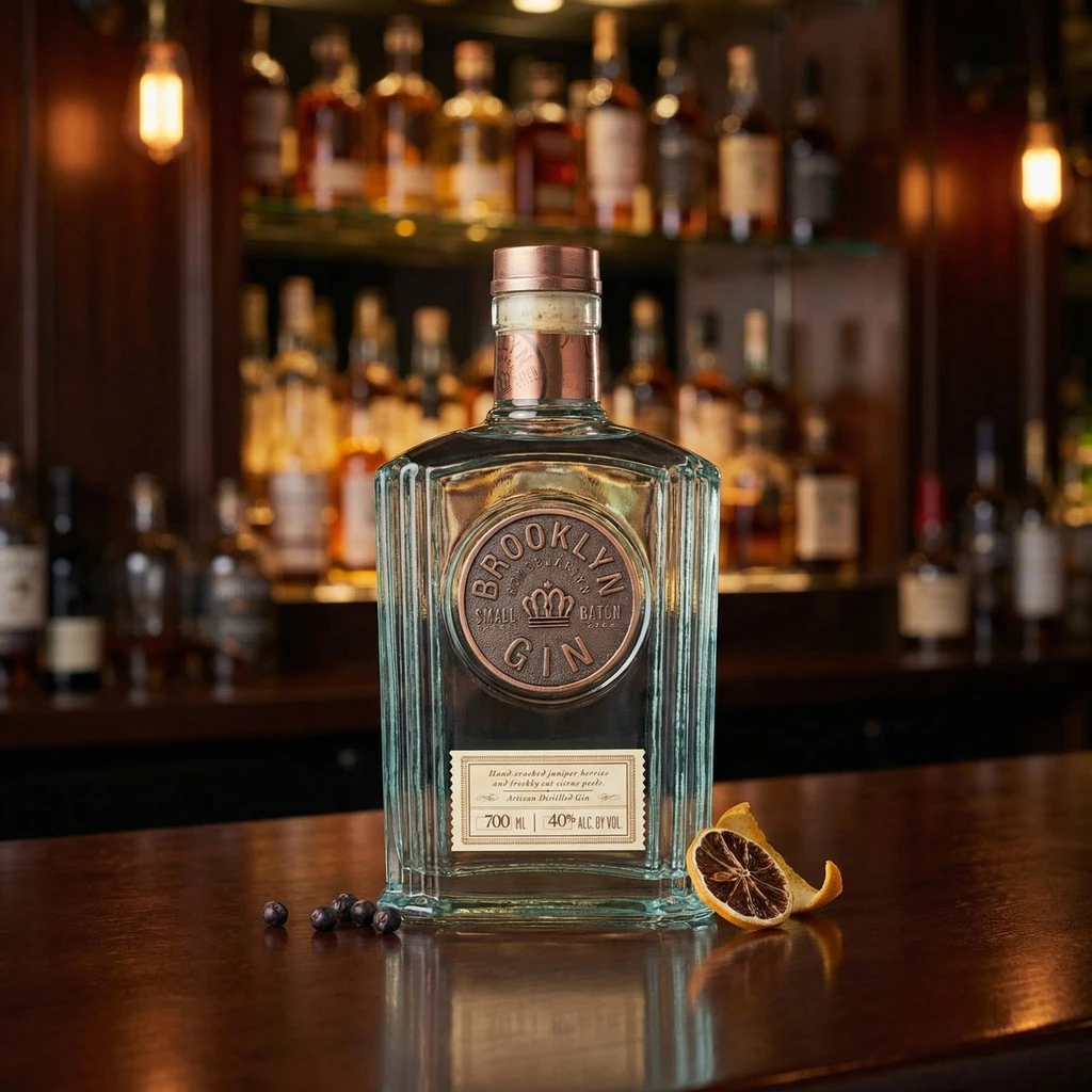 Brooklyn Gin 70 cl 51227 by BROOKLYN color Svart