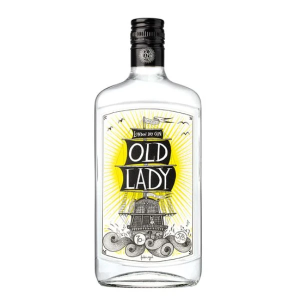 Old Lady's Gin 70 cl 51191 by OLDLADIES color Svart