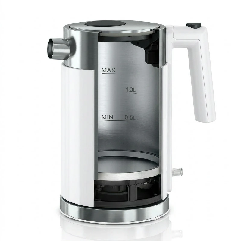 Wasserkocher 1,5 l Ein-/Ausschalter Weiß GRWK61EU by Graef color Vit