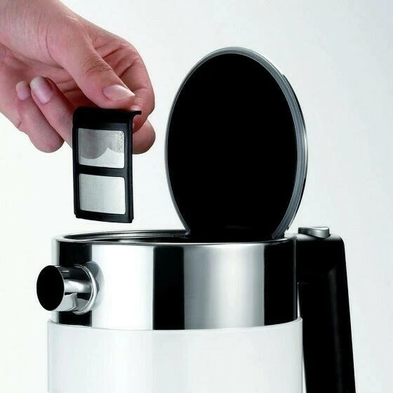 Wasserkocher 1,5 l Ein-/Ausschalter Weiß GRWK61EU by Graef color Vit