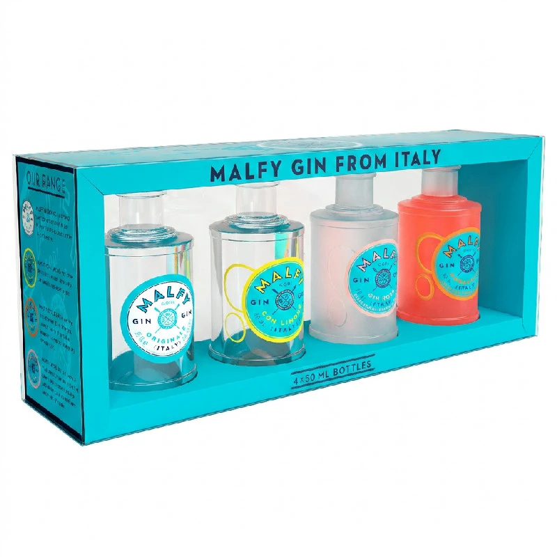 Malfy Gin Miniaturset (4x5cl/pk) 51387 by MALFY color Svart