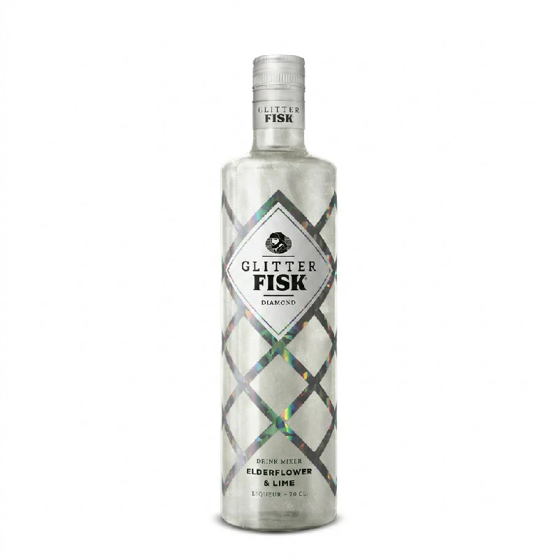 Glitter Fisk Diamond, Elderflower & Lime FL 70 64142 by FISK color Svart