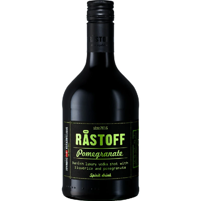 RAASTOFF Pomegranate Vodka Shot 70 cl 64166 by RAASTOFF color Svart