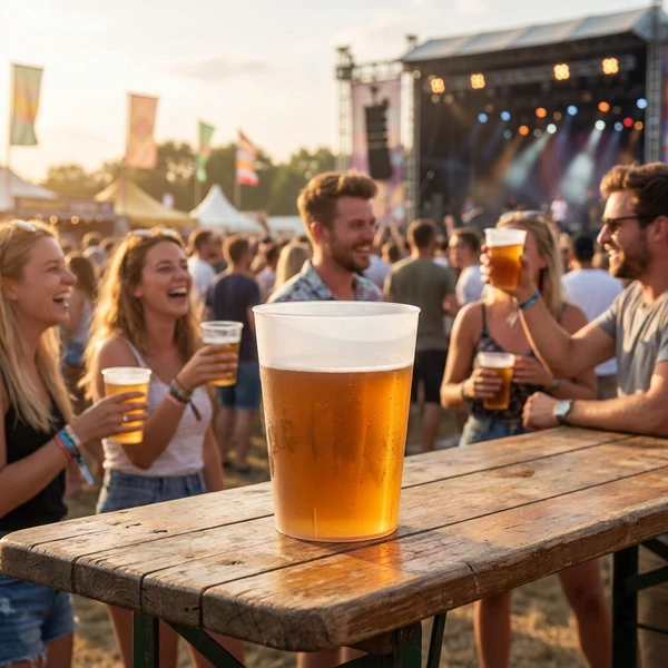Mehrweg-Festivalbecher 100 cl ECO900 by Rbdrinks color Svart