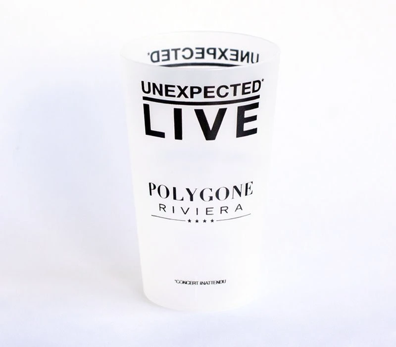 Mehrweg-Festivalbecher 20 cl wiederverwendbar ECO200 by Rbdrinks color Svart