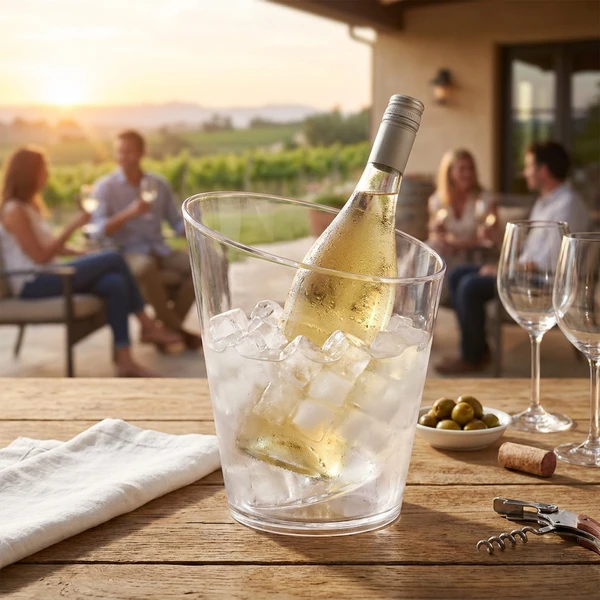 Runde Flasche Kühler 3 Liter 390/1 by Rbdrinks color Svart