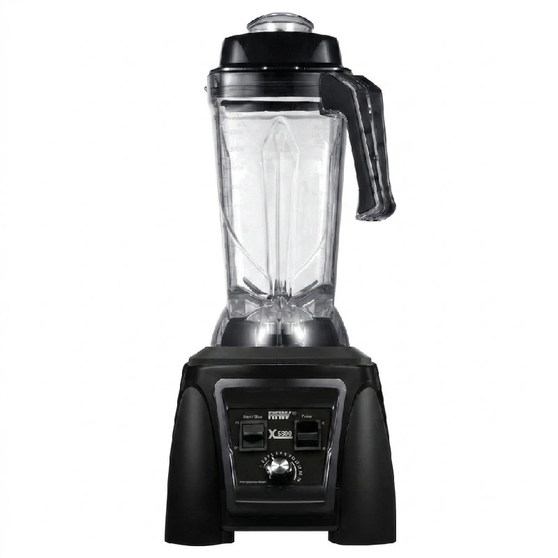 RAW Blender X5800 Standmixer 2.5HP 2.5L 1800W Schwarz RAWX5800.B by Raw Blende color Svart