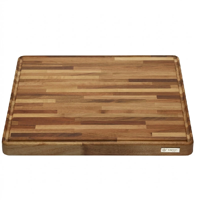 GRAND GOURMAND Schneidebrett 500x500x40 mm LEWBL by Legnoart color Svart