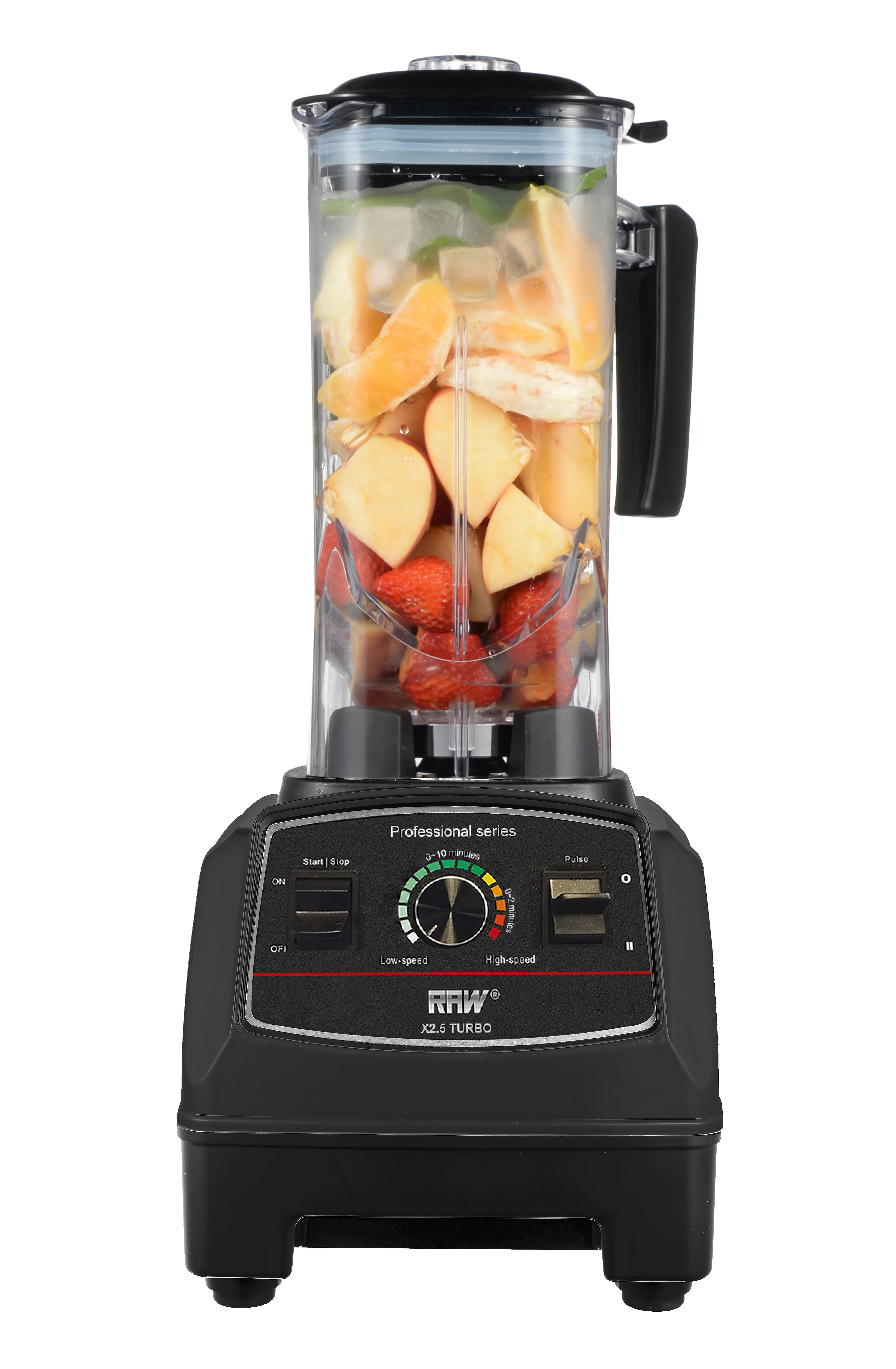 RAW Blender X 2.5 Turbo Schwarz 2.5HP 2.2L RAWX2.5TURBO.B by Raw Blende color Svart