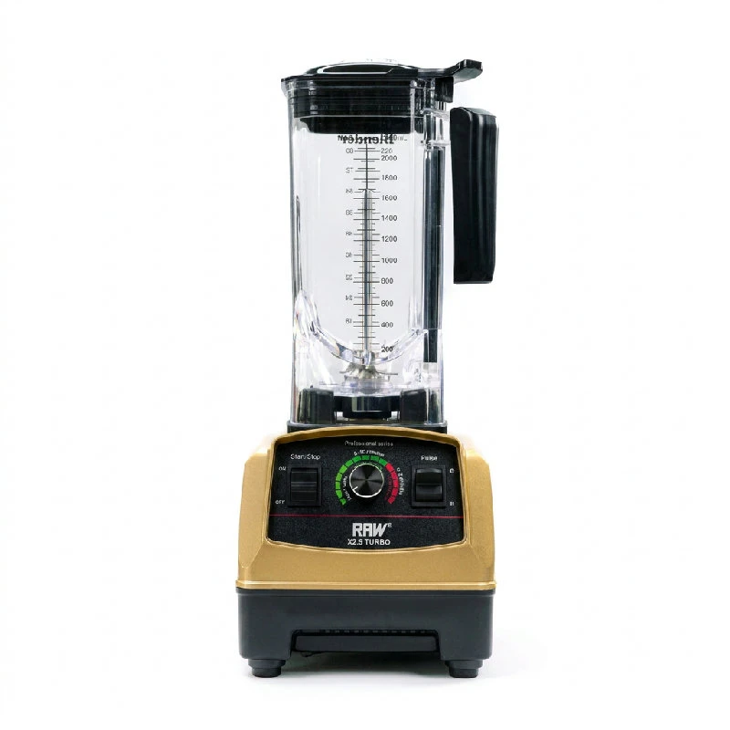 RAW Blender X 2.5 Turbo Gold 2.5HP 2.2L RAWX2.5TURBO.G by Raw Blende color Goud