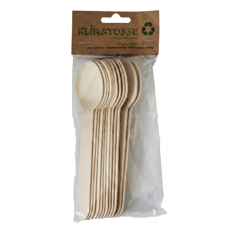 Holzlöffel 14 cm – 12er-Pack 4201054  color Svart