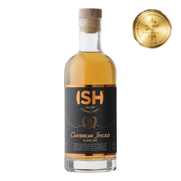Karibisk krydret ISH (Alkoholfri) FL 70 54401 by RumISH color Svart