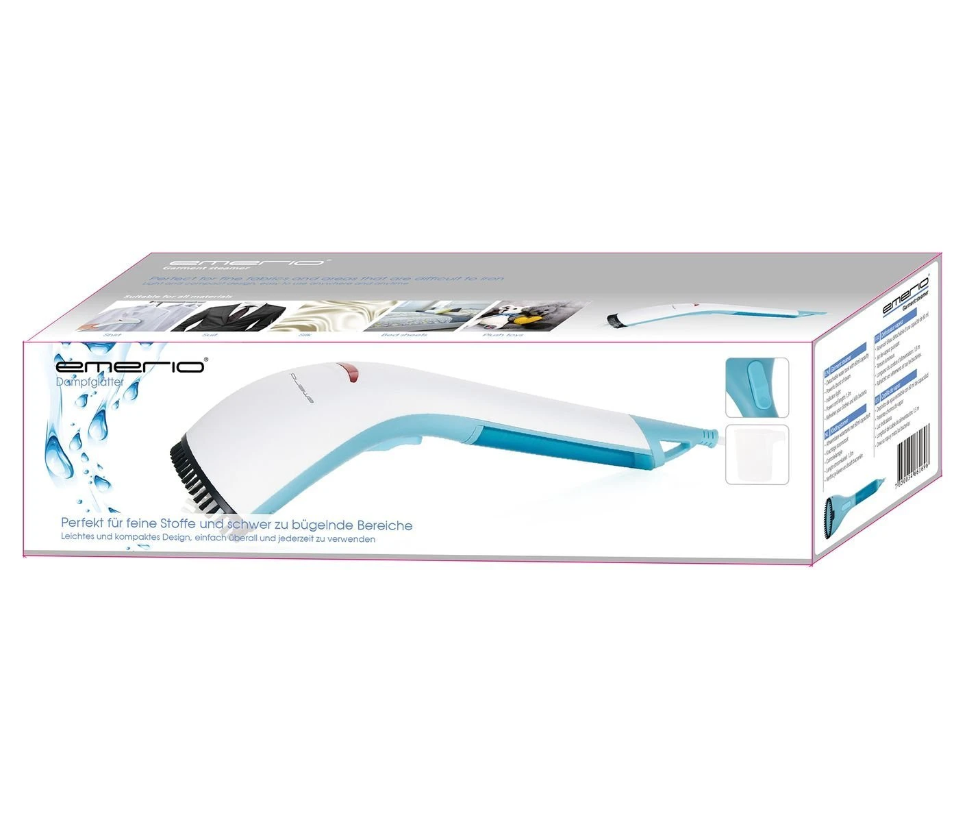 Emerio Dampfglätter 1220W 30-SB120752  color Svart