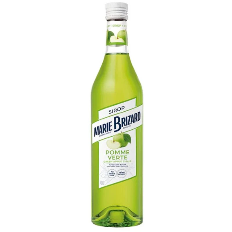 Marie Brizard Sirup Grüner Apfel / Sirop de Pomme Verte 61074 by MARIEBRIZA color Grön