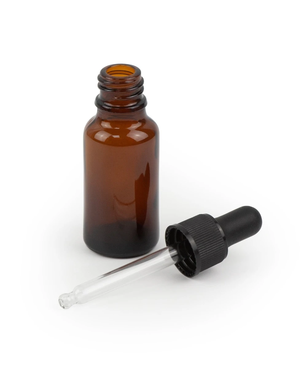Glasflasche mit Pipette 20ml 3926 by Beaumont color Bruin