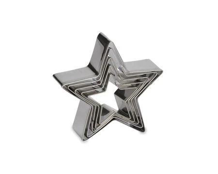 Patisse Ausstecher-Set Stern 5-tlg. – Edelstahl 02012 by Luigi Borm color Silver