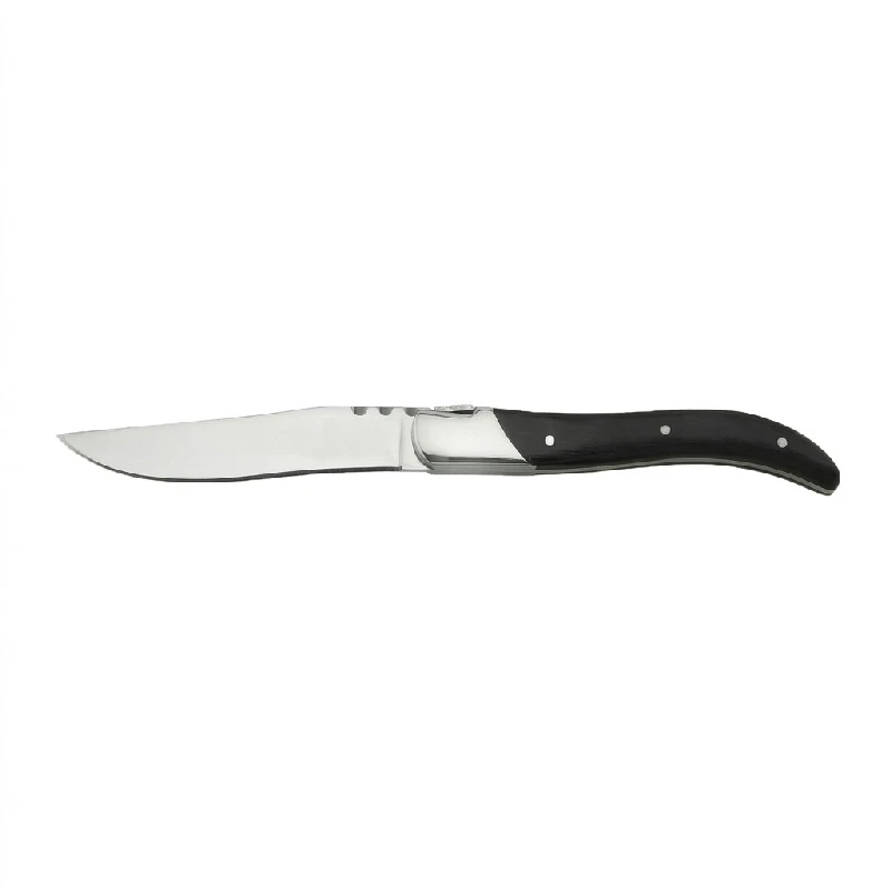 Laguiole By Hâws Steakmesser Schwarz 6er-Set 30-LG0020 by Laguiole By Hâws color Svart