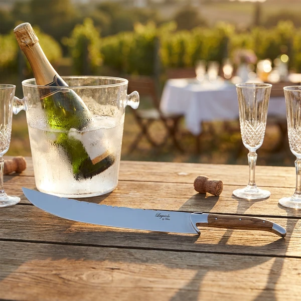 Laguiole Champagnersäbel - LG 30-LGCPO001 by Laguiole By Hâws color Silver