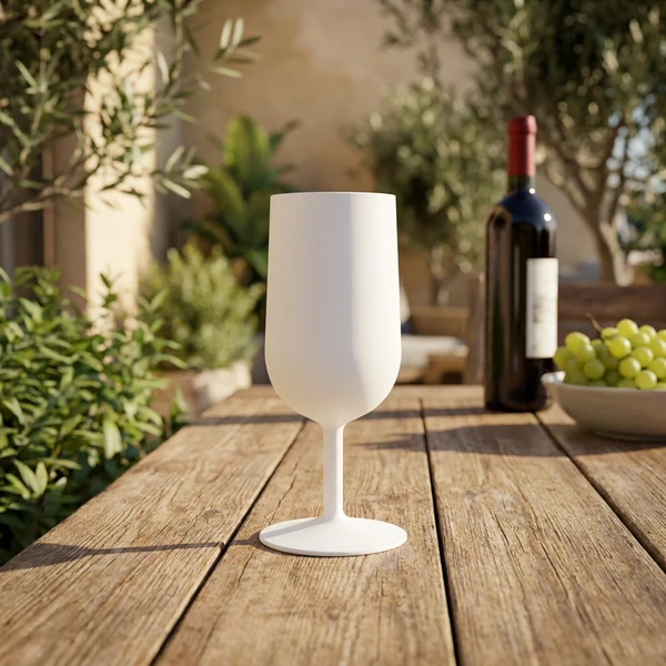 Wiederverwendbare Greencups Weingläser 18 cl ECOVIN by Rbdrinks color Svart