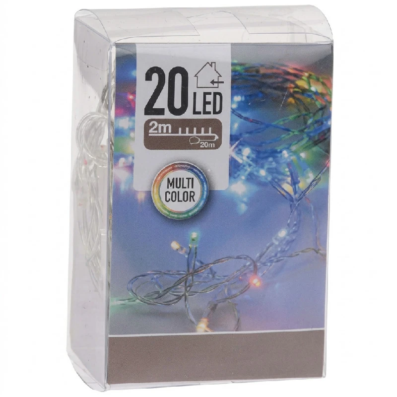 Bf15 LED-Lichterkette mit 20 Lichtern 4300300  color Svart