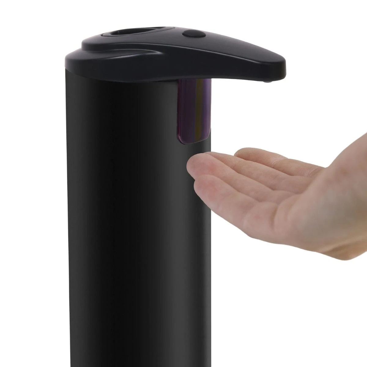 Berührungsloser Spender mit Sensor Schwarz 200 ml ST60016 by Steel-Function color Svart