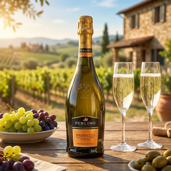 Perlino Prosecco Extra Dry 75 cl 30402 by Perlino color Svart