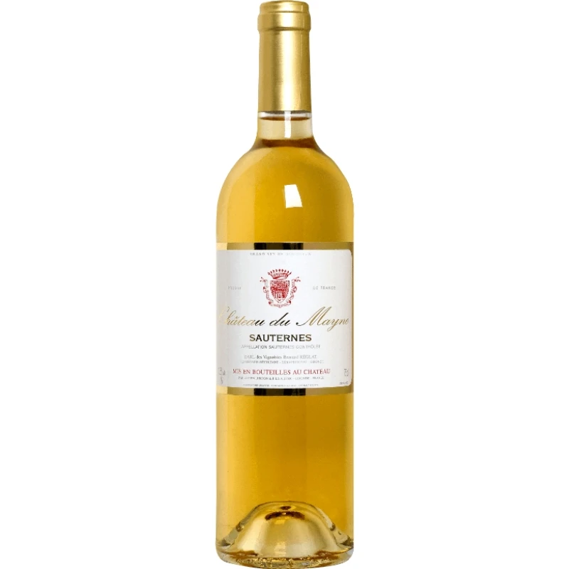 Château du Mayne Sauternes 2020 FL 75 40003 by Château color Svart