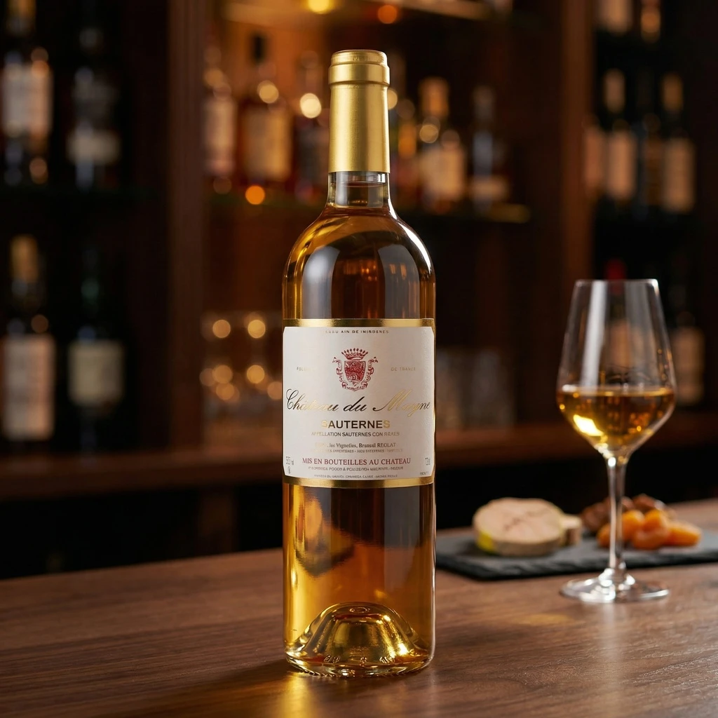 Château du Mayne Sauternes 2020 FL 75 40003 by Château color Svart