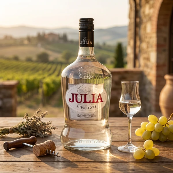 Grappa Julia Superiore 70 cl 50063 by Grappa color Svart