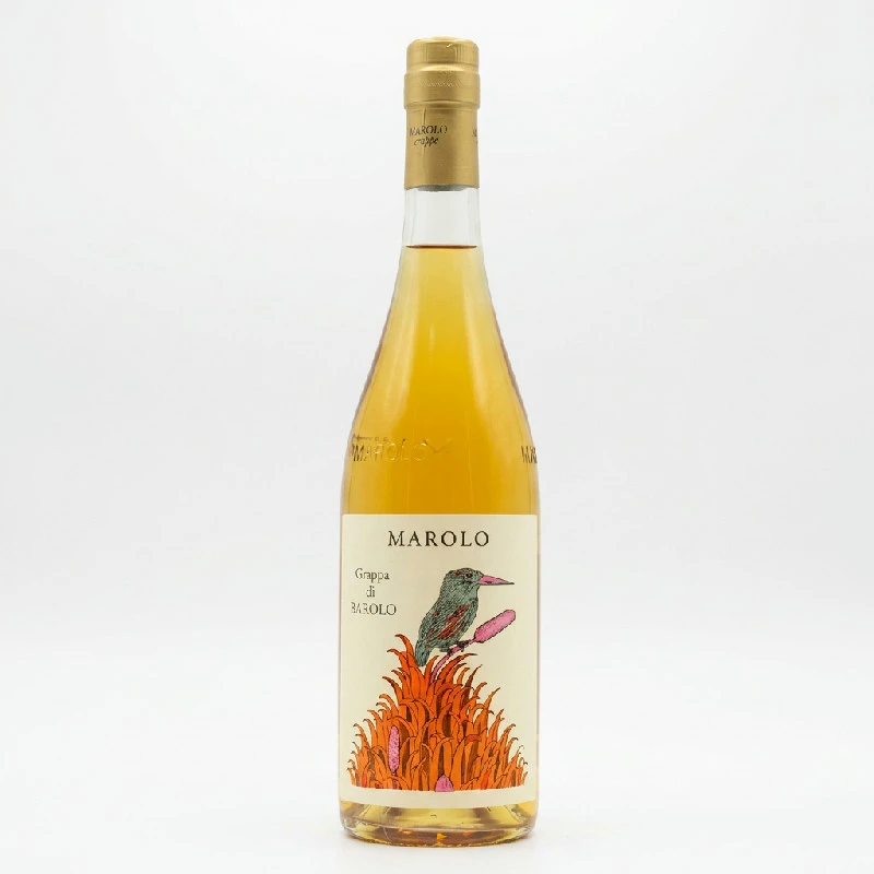 Grappa Marolo di Barolo (Fassgereift) FL 70 50177 by Grappa color Svart