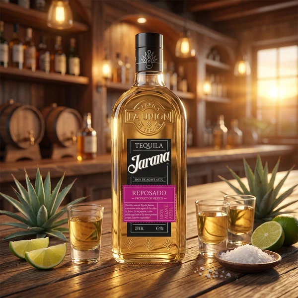 Jarana Tequila Reposado 70 cl 53341 by Jarana color Svart