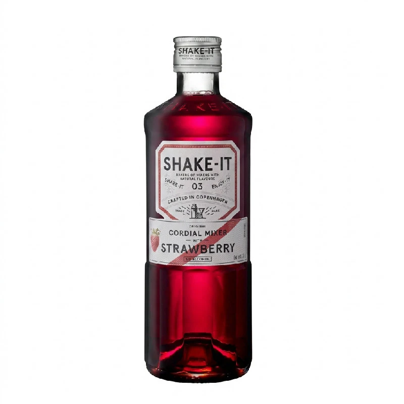 Shake-It Erdbeersirup Mixer (+Pfand) FL 50 8005003 by Shake-It color Svart